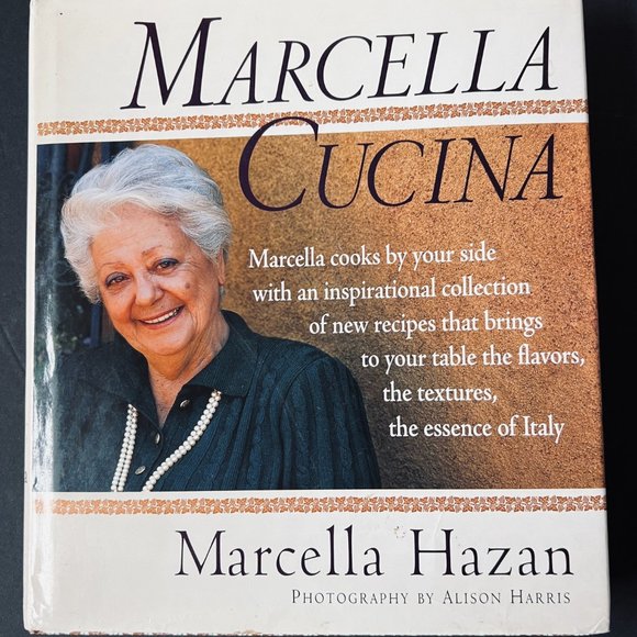 MARCELLA CUCINA Marcella Hazan Classic Italian James Beard Award Cookbook EUC - Picture 6 of 8